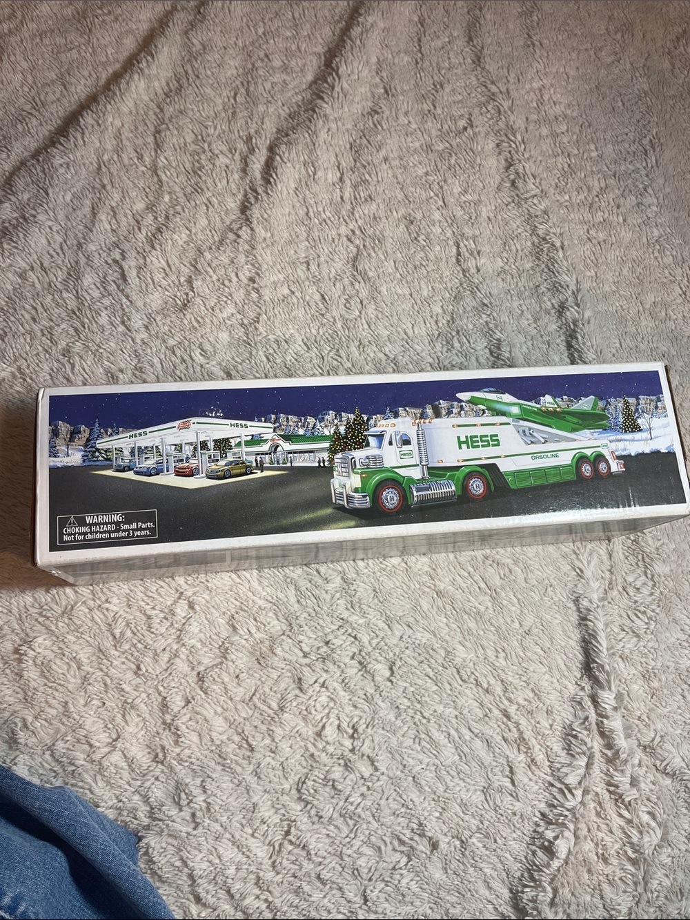 2010 hess 
Toy truck and jet set